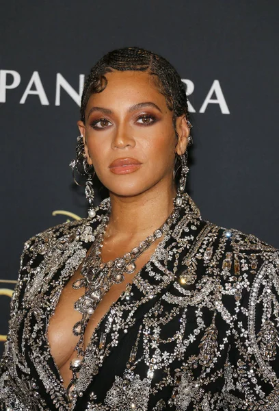 Singer Beyonce Knowles World Premiere Lion King Held Dolby Theatre — Stock Photo, Image