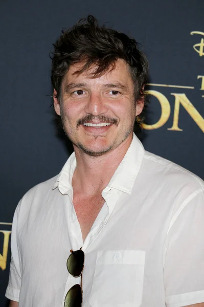 Acteur Pedro Pascal Wereldpremière Van Lion King Gehouden Het Dolby — Stockfoto