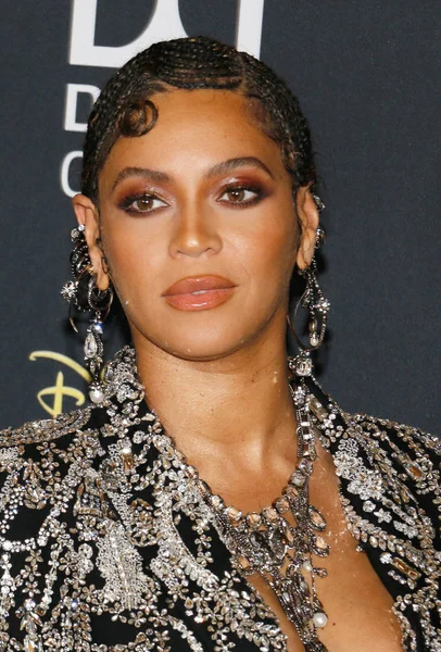 Singer Beyonce World Premiere Lion King Held Dolby Theatre Hollywood — Stock Photo, Image