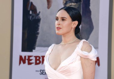 aktris Rumer Willis, 22 Temmuz 2019'da Hollywood'daki Tcl Chinese Theatre Imax'ta düzenlenen 'Once Upon a Time In Hollywood'un Los Angeles galasında.