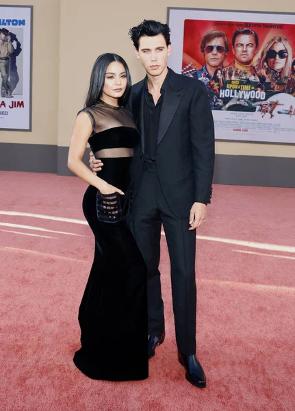 2019年7月22日 瓦妮莎 赫德根斯和奥斯汀 巴特勒在美国好莱坞Tcl中国剧院Imax举行的 一次在好莱坞 洛杉矶首映式上 — 图库照片