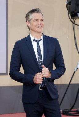 aktör Timothy Olyphant, 22 Temmuz 2019'da Hollywood, ABD'deki Tcl Chinese Theatre Imax'ta düzenlenen 'Once Upon a Time In Hollywood'un Los Angeles galasında.