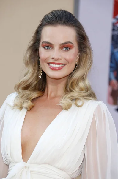 Aktris Margot Robbie Hollywood Tcl Çin Tiyatrosu Imax Düzenlenen Once — Stok fotoğraf