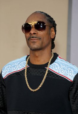 rapper Snoop Dogg at the Los Angeles premiere of 'Once Upon a Time In Hollywood' held at the TCL Chinese Theatre IMAX in Hollywood, USA on July 22, 2019.
