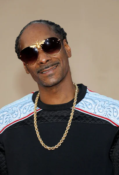 Rapper Snoop Dogg Estréia Los Angeles Once Time Hollywood Realizada — Fotografia de Stock