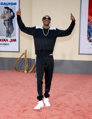 rapper Snoop Dogg at the Los Angeles premiere of 'Once Upon a Time In Hollywood' held at the TCL Chinese Theatre IMAX in Hollywood, USA on July 22, 2019.