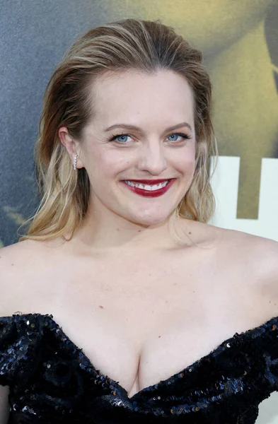 Actress Elisabeth Moss Los Angeles Premiere Kitchen Held Tcl Chinese — Stock Photo, Image