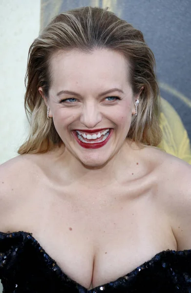 Actress Elisabeth Moss Los Angeles Premiere Kitchen Held Tcl Chinese — Stock Photo, Image
