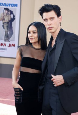 Vanessa Hudgens ve Austin Butler Los Angeles prömiyerinde ' bir kez Hollywood 'Da ' bir zaman upon Hollywood 'da TCL Çin Tiyatrosu IMAX 'ta düzenlenen, 22 Temmuz 2019, ABD.