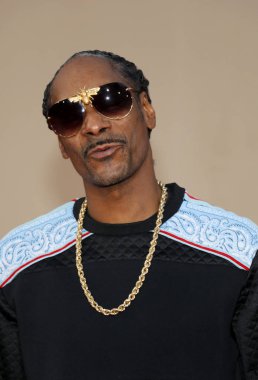 rapper Snoop Dogg at the Los Angeles premiere of 'Once Upon a Time In Hollywood' held at the TCL Chinese Theatre IMAX in Hollywood, USA on July 22, 2019.