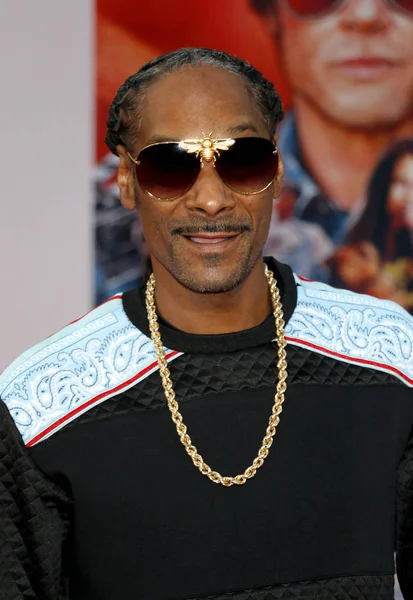 Rapero Snoop Dogg Estreno Los Ángeles Once Time Hollywood Celebrado — Foto de Stock