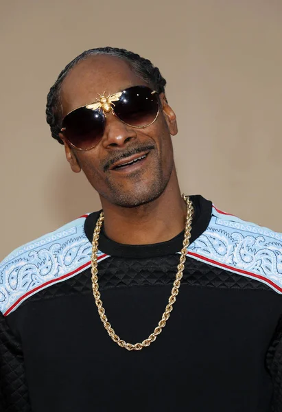 Rapper Snoop Dogg Bei Der Los Engel Premiere Von Once — Stockfoto