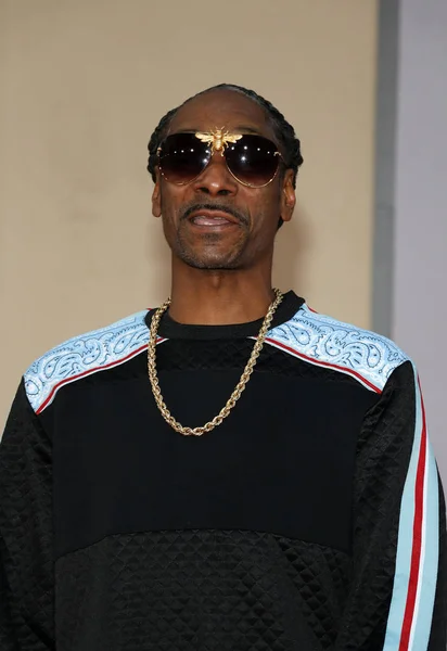 Rapero Snoop Dogg Estreno Los Ángeles Once Time Hollywood Celebrado —  Fotos de Stock