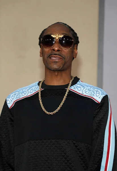 Rapper Snoop Dogg Estréia Los Angeles Once Time Hollywood Realizada — Fotografia de Stock