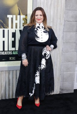 aktris Melissa Mccarthy Hollywood'da Tcl Çin Tiyatrosu Imax düzenlenen 'Mutfak' Los Angeles galasında, Abd Ağustos'ta 5, 2019.