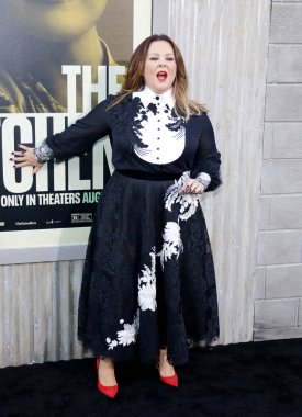 aktris Melissa Mccarthy Hollywood'da Tcl Çin Tiyatrosu Imax düzenlenen 'Mutfak' Los Angeles galasında, Abd Ağustos'ta 5, 2019.