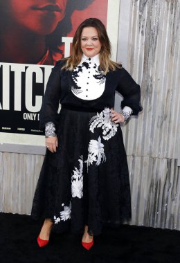 aktris Melissa Mccarthy Hollywood'da Tcl Çin Tiyatrosu Imax düzenlenen 'Mutfak' Los Angeles galasında, Abd Ağustos'ta 5, 2019.