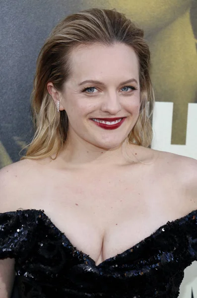 Actress Elisabeth Moss Los Angeles Premiere Kitchen Held Tcl Chinese — Stock Photo, Image