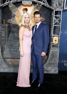 Katy Perry ve Orlando Bloom, Amazon'un 'Carnival Row'unun Los Angeles galasında 21 Ağustos 2019'da Abd'nin Hollywood'daki Tcl Çin Tiyatrosu'nda düzenlendi..