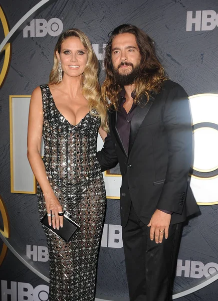 Heidi Klum Tom Kaulitz Emmy Party Officielle 2019 Hbo Pacific — Photo