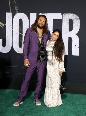 Lisa Bonet ve Jason Momoa 28 Eylül 2019'da Hollywood,Abd'deki Tcl Chinese Theatre Imax'ta düzenlenen 'Joker'in Los Angeles galasında.
