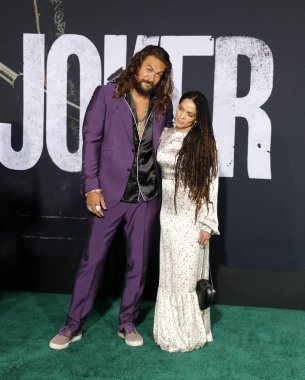 Lisa Bonet ve Jason Momoa 28 Eylül 2019'da Hollywood,Abd'deki Tcl Chinese Theatre Imax'ta düzenlenen 'Joker'in Los Angeles galasında.