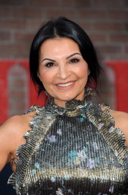 Aktris Kathrine Narducci 24 Ekim 2019 'da Hollywood' daki Tcl Çin Tiyatrosu 'nda düzenlenen Los Angeles galasında.