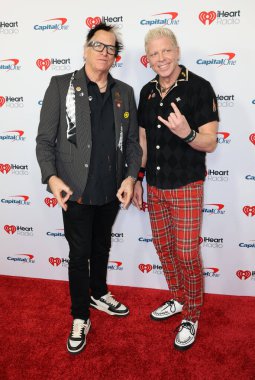 The Offspring 'ten Noodles ve Dexter Holland, 19-20 Eylül 2025 tarihlerinde ABD' nin Las Vegas kentindeki T-Mobile Arena 'da düzenlenen iHeartRadio Music Festival' de.
