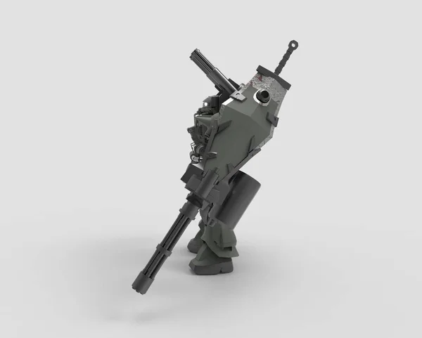 Rendering Robots Created Using Blender Tool — Stock Photo, Image