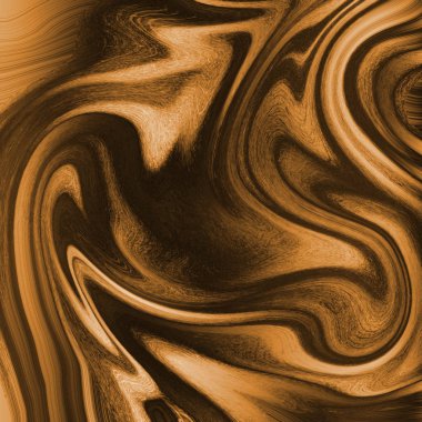 Yağlı boya çizgileri olan sıvı soyut arkaplan