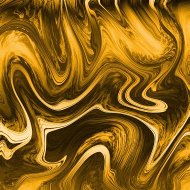 Yağlı boya çizgileri olan sıvı soyut arkaplan