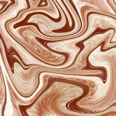 Yağlı boya çizgileri olan sıvı soyut arkaplan