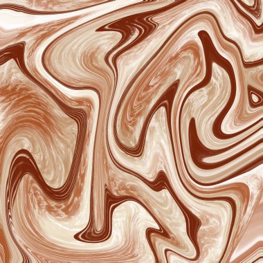 Yağlı boya çizgileri olan sıvı soyut arkaplan