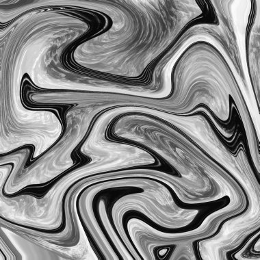 Yağlı boya çizgileri olan sıvı soyut arkaplan