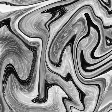 Yağlı boya çizgileri olan sıvı soyut arkaplan