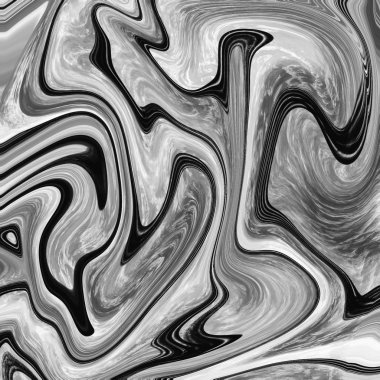 Yağlı boya çizgileri olan sıvı soyut arkaplan