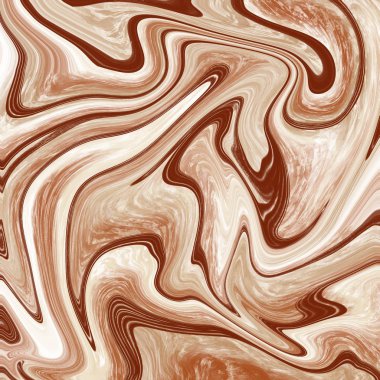 Yağlı boya çizgileri olan sıvı soyut arkaplan