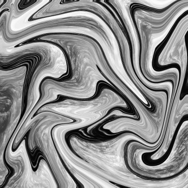 Yağlı boya çizgileri olan sıvı soyut arkaplan