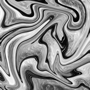 Yağlı boya çizgileri olan sıvı soyut arkaplan