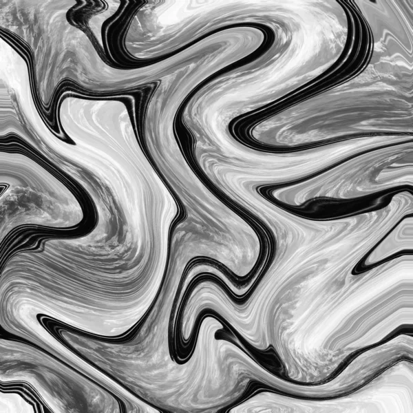 Liquid abstract background with oil painting streaks — Stock Photo, Image