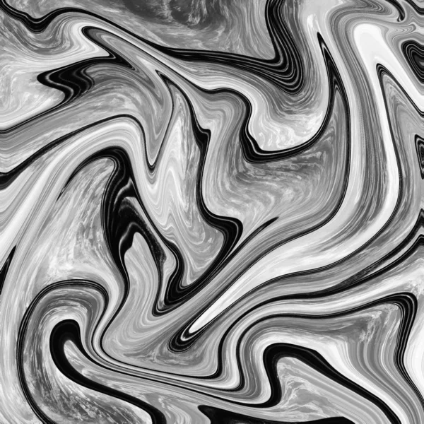 Liquid abstract background with oil painting streaks — Stock Photo, Image