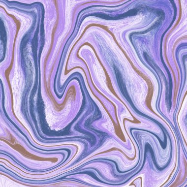 yağlı boya çizgileri ile altın mermer ve sıvı soyut arka plan