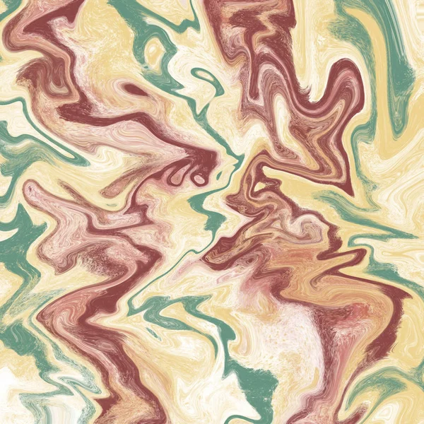 Gold marble and liquid abstract background with oil painting streaks — Stock Photo, Image