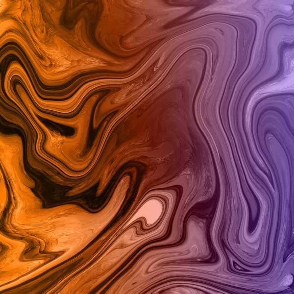 Gold marble and liquid abstract background with oil painting streaks — Stock Photo, Image