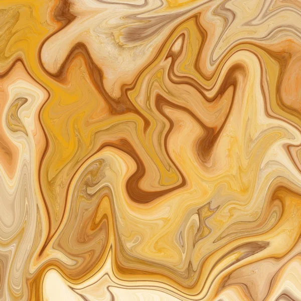 Gold marble and liquid abstract background with oil painting streaks — Stock Photo, Image