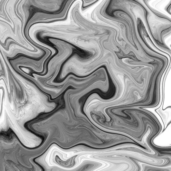 Золотой мрамор и жидкий абстрактный фон с полосами масляной живописи — стоковое фото