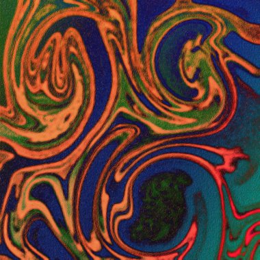 yağlıboya çizgiler ile soyut sıvı soyut arka plan