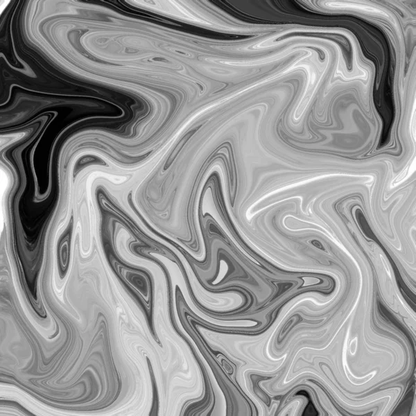 Abstracto líquido abstracto fondo con rayas de pintura al óleo — Foto de Stock
