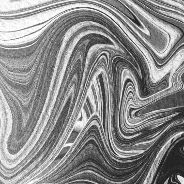 Yağlı boya çizgileri olan sıvı soyut arkaplan