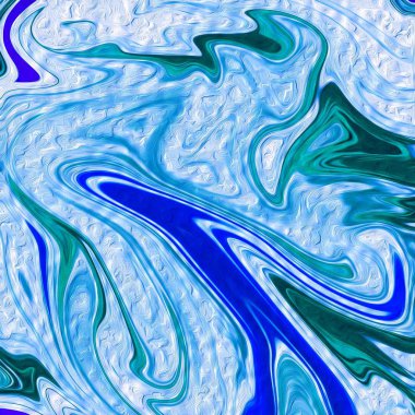 Yağlı boya çizgileri olan sıvı soyut arkaplan